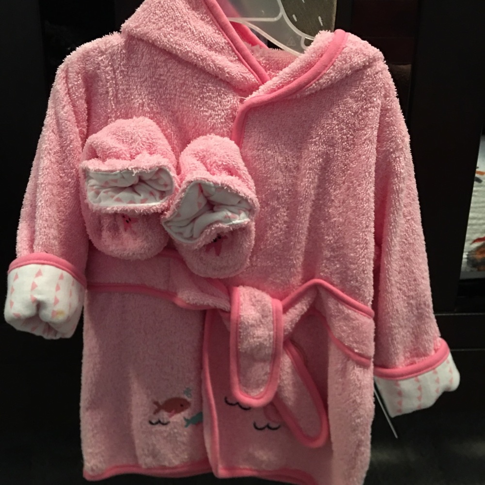 Baby Girl Bath Robe